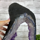 Extra Quality Open 2 - Sided Amethyst Cathedral 20.3 lbs & 16.7" Tall #5605 - 0160 - Brazil GemsBrazil GemsExtra Quality Open 2 - Sided Amethyst Cathedral 20.3 lbs & 16.7" Tall #5605 - 0160Open 2 - Sided Cathedrals5605 - 0160