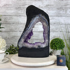 Extra Quality Open 2 - Sided Amethyst Cathedral 20.3 lbs & 16.7" Tall #5605 - 0160 - Brazil GemsBrazil GemsExtra Quality Open 2 - Sided Amethyst Cathedral 20.3 lbs & 16.7" Tall #5605 - 0160Open 2 - Sided Cathedrals5605 - 0160