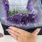 Extra Quality Open 2 - Sided Amethyst Cathedral 20.3 lbs & 16.7" Tall #5605 - 0160 - Brazil GemsBrazil GemsExtra Quality Open 2 - Sided Amethyst Cathedral 20.3 lbs & 16.7" Tall #5605 - 0160Open 2 - Sided Cathedrals5605 - 0160