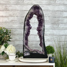 Extra Quality Open 2 - Sided Amethyst Cathedral 31.2 lbs & 26.5" Tall #5605 - 0162 - Brazil GemsBrazil GemsExtra Quality Open 2 - Sided Amethyst Cathedral 31.2 lbs & 26.5" Tall #5605 - 0162Open 2 - Sided Cathedrals5605 - 0162