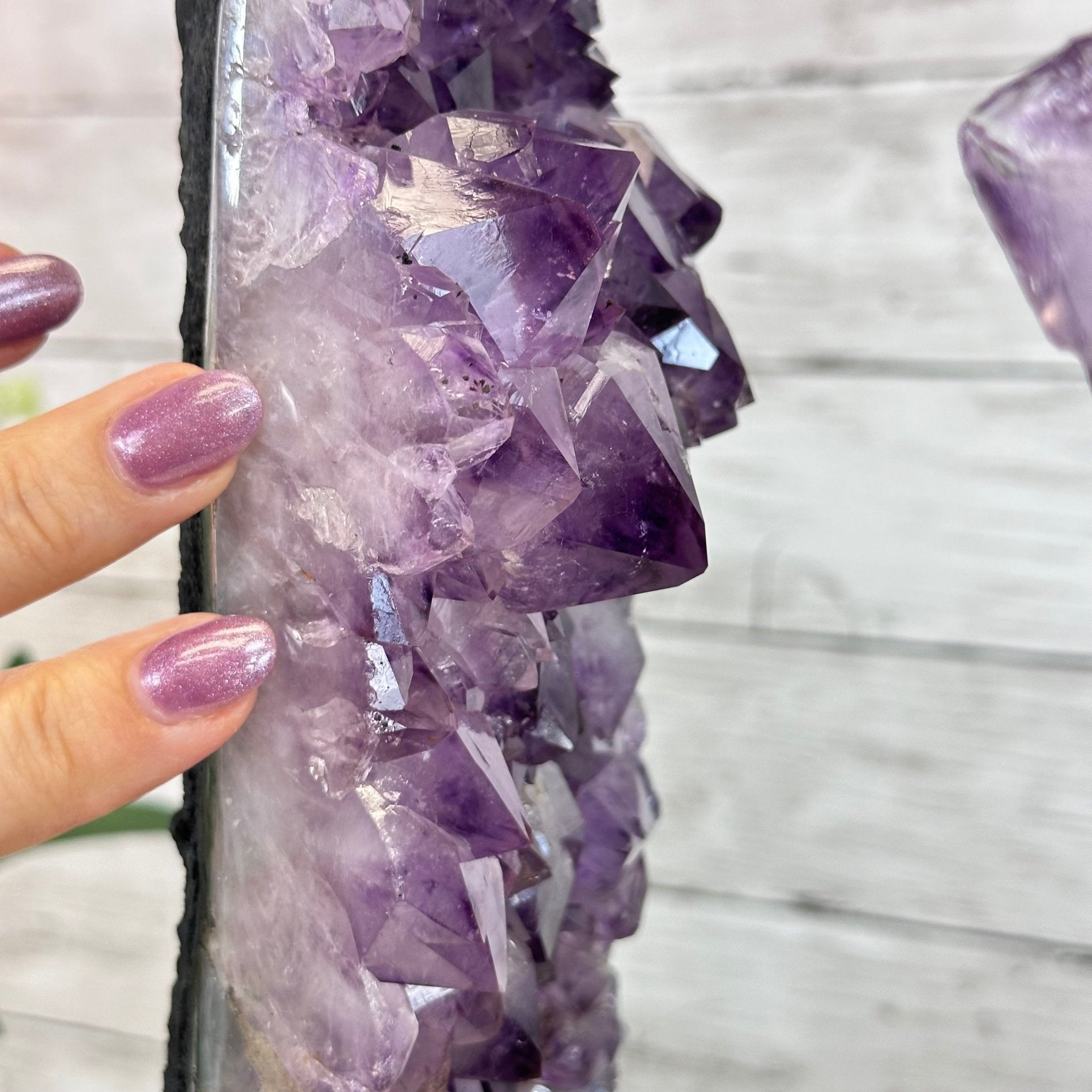 Extra Quality Open 2 - Sided Amethyst Cathedral 31.2 lbs & 26.5" Tall #5605 - 0162 - Brazil GemsBrazil GemsExtra Quality Open 2 - Sided Amethyst Cathedral 31.2 lbs & 26.5" Tall #5605 - 0162Open 2 - Sided Cathedrals5605 - 0162