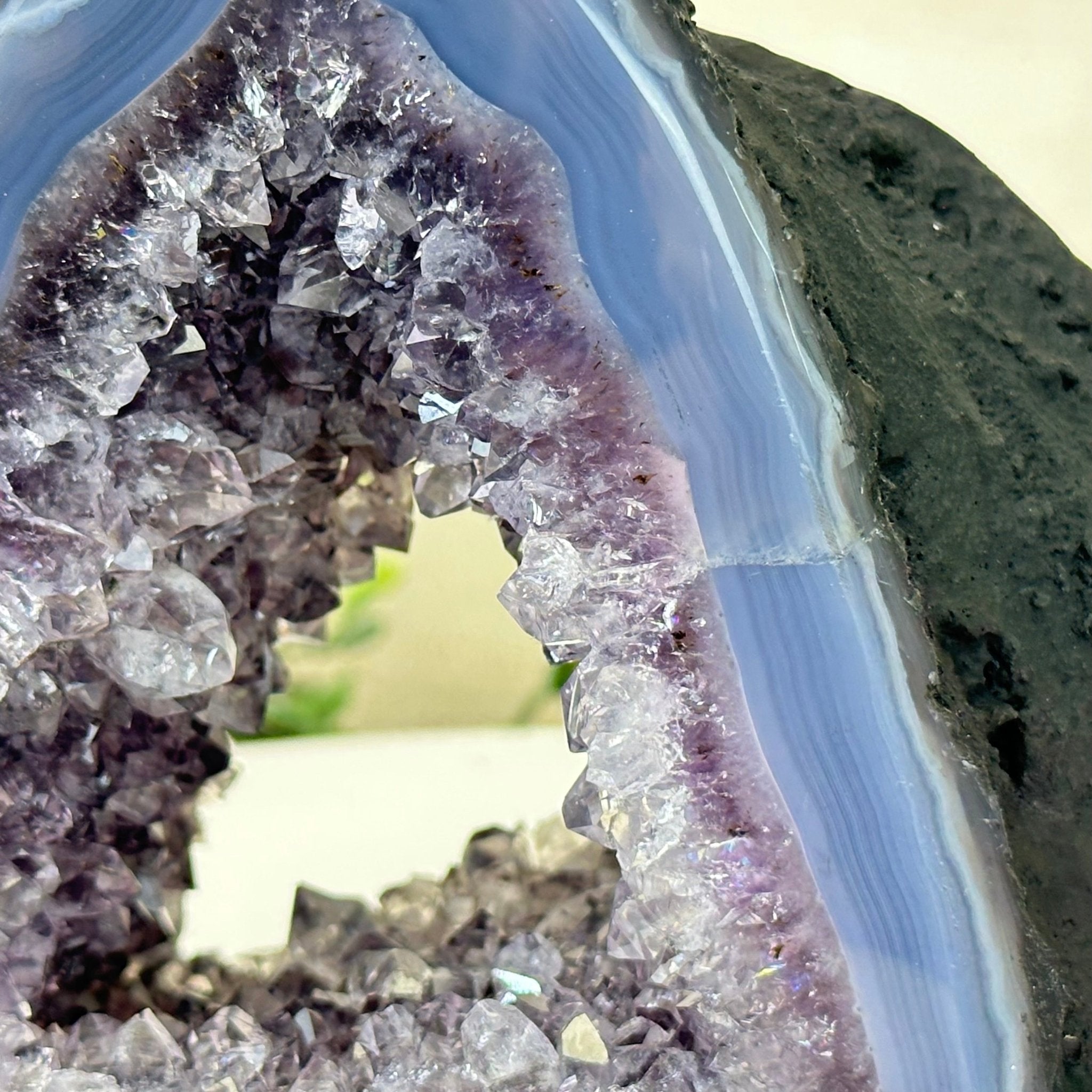 Extra Quality Open 2 - Sided Amethyst Cathedral 3.4 lbs & 5.5" Tall #5605 - 0191 - Brazil GemsBrazil GemsExtra Quality Open 2 - Sided Amethyst Cathedral 3.4 lbs & 5.5" Tall #5605 - 0191Open 2 - Sided Cathedrals5605 - 0191