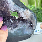 Extra Quality Open 2 - Sided Amethyst Cathedral 3.8 lbs & 4.2" Tall #5605 - 0192 - Brazil GemsBrazil GemsExtra Quality Open 2 - Sided Amethyst Cathedral 3.8 lbs & 4.2" Tall #5605 - 0192Open 2 - Sided Cathedrals5605 - 0192