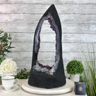 Extra Quality Open 2 - Sided Amethyst Cathedral 40.2 lbs & 22.1" Tall #5605 - 0163 - Brazil GemsBrazil GemsExtra Quality Open 2 - Sided Amethyst Cathedral 40.2 lbs & 22.1" Tall #5605 - 0163Open 2 - Sided Cathedrals5605 - 0163