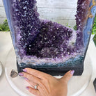 Extra Quality Open 2 - Sided Amethyst Cathedral 40.2 lbs & 22.1" Tall #5605 - 0163 - Brazil GemsBrazil GemsExtra Quality Open 2 - Sided Amethyst Cathedral 40.2 lbs & 22.1" Tall #5605 - 0163Open 2 - Sided Cathedrals5605 - 0163