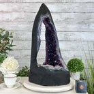 Extra Quality Open 2 - Sided Amethyst Cathedral 40.2 lbs & 22.1" Tall #5605 - 0163 - Brazil GemsBrazil GemsExtra Quality Open 2 - Sided Amethyst Cathedral 40.2 lbs & 22.1" Tall #5605 - 0163Open 2 - Sided Cathedrals5605 - 0163