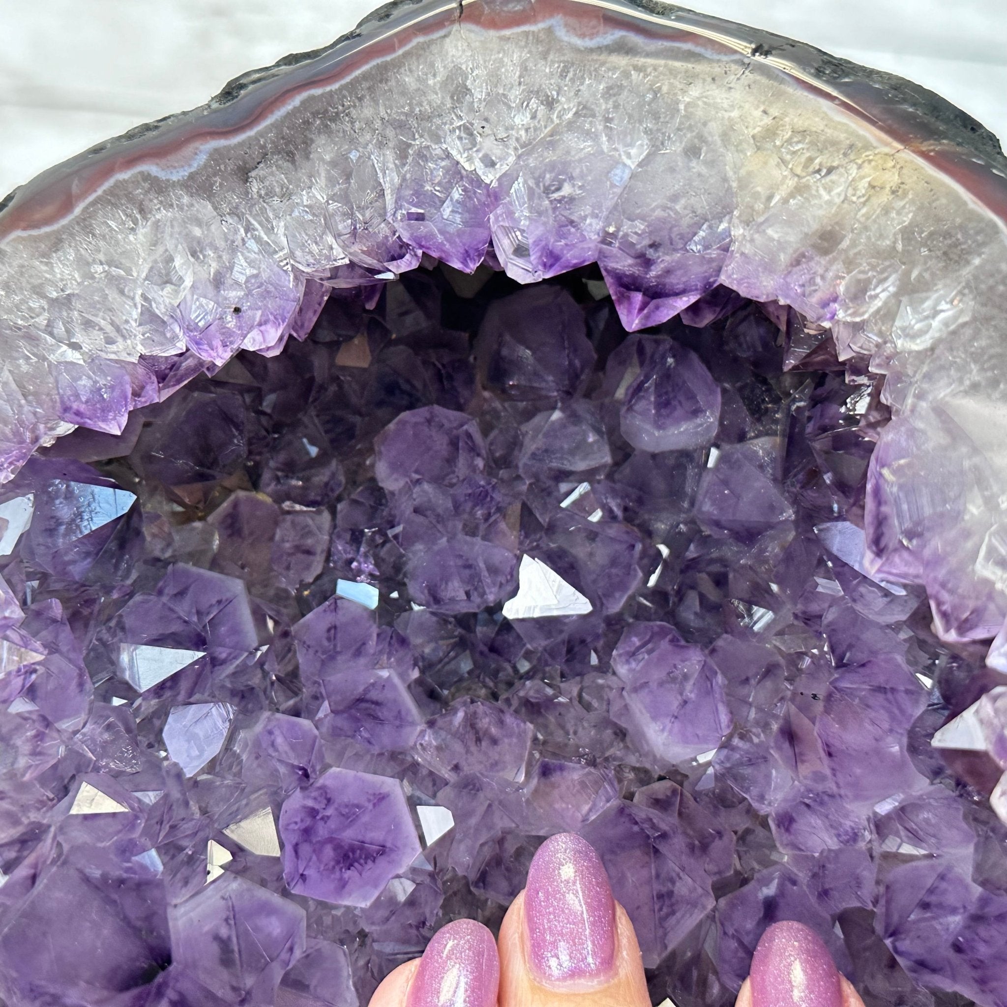 Extra Quality Open 2 - Sided Amethyst Cathedral 46.8 lbs & 25.6" Tall #5605 - 0164 - Brazil GemsBrazil GemsExtra Quality Open 2 - Sided Amethyst Cathedral 46.8 lbs & 25.6" Tall #5605 - 0164Open 2 - Sided Cathedrals5605 - 0164