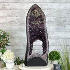 Extra Quality Open 2 - Sided Amethyst Cathedral 49.7 lbs & 25.7" Tall #5605 - 0165 - Brazil GemsBrazil GemsExtra Quality Open 2 - Sided Amethyst Cathedral 49.7 lbs & 25.7" Tall #5605 - 0165Open 2 - Sided Cathedrals5605 - 0165