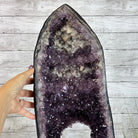 Extra Quality Open 2 - Sided Amethyst Cathedral 49.7 lbs & 25.7" Tall #5605 - 0165 - Brazil GemsBrazil GemsExtra Quality Open 2 - Sided Amethyst Cathedral 49.7 lbs & 25.7" Tall #5605 - 0165Open 2 - Sided Cathedrals5605 - 0165