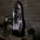 Extra Quality Open 2 - Sided Amethyst Cathedral 49.7 lbs & 25.7" Tall #5605 - 0165 - Brazil GemsBrazil GemsExtra Quality Open 2 - Sided Amethyst Cathedral 49.7 lbs & 25.7" Tall #5605 - 0165Open 2 - Sided Cathedrals5605 - 0165