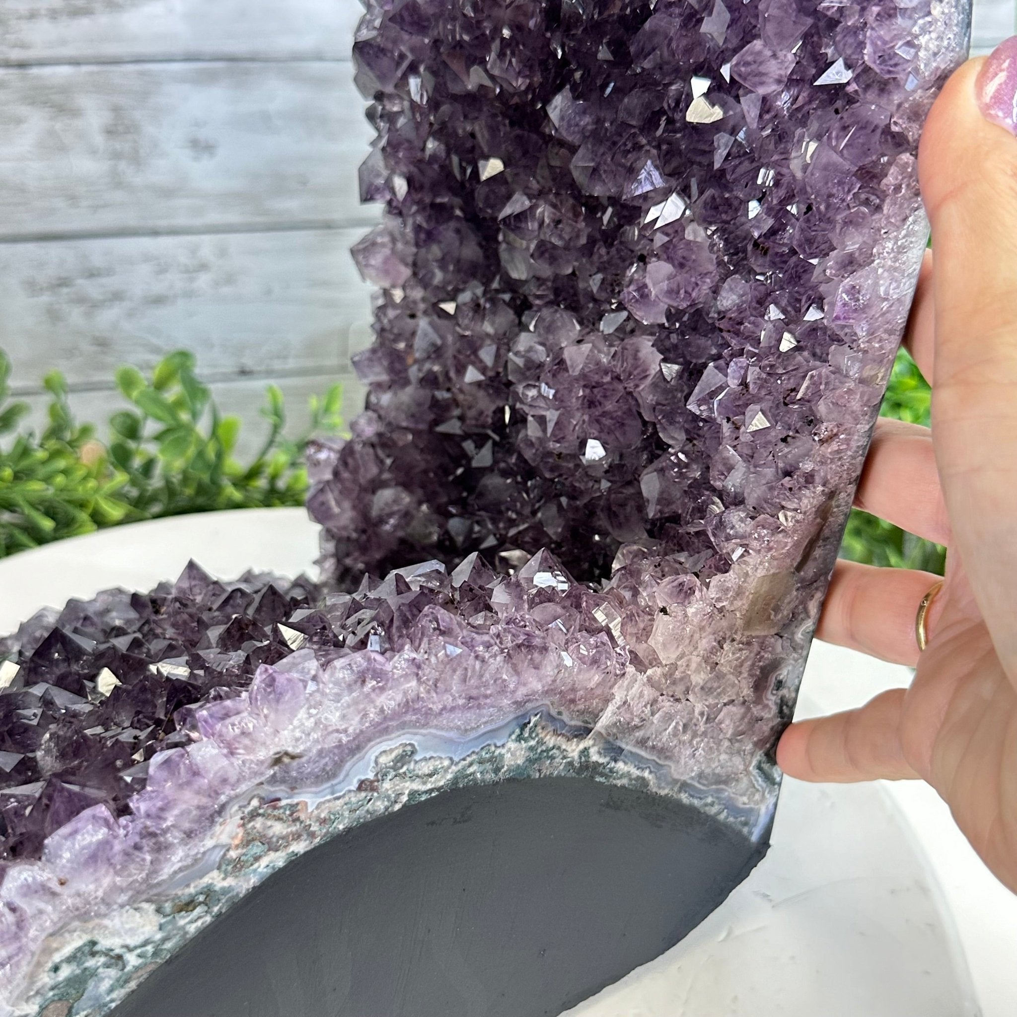 Extra Quality Open 2 - Sided Amethyst Cathedral 49.7 lbs & 25.7" Tall #5605 - 0165 - Brazil GemsBrazil GemsExtra Quality Open 2 - Sided Amethyst Cathedral 49.7 lbs & 25.7" Tall #5605 - 0165Open 2 - Sided Cathedrals5605 - 0165