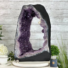 Extra Quality Open 2 - Sided Amethyst Cathedral 52.6 lbs & 21.8" Tall #5605 - 0154 - Brazil GemsBrazil GemsExtra Quality Open 2 - Sided Amethyst Cathedral 52.6 lbs & 21.8" Tall #5605 - 0154Open 2 - Sided Cathedrals5605 - 0154