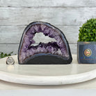 Extra Quality Open 2 - Sided Amethyst Cathedral 5.4 lbs & 5.7" Tall #5605 - 0141 - Brazil GemsBrazil GemsExtra Quality Open 2 - Sided Amethyst Cathedral 5.4 lbs & 5.7" Tall #5605 - 0141Open 2 - Sided Cathedrals5605 - 0141