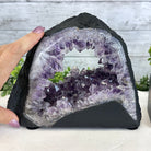 Extra Quality Open 2 - Sided Amethyst Cathedral 6.7 lbs & 6.6" Tall #5605 - 0157 - Brazil GemsBrazil GemsExtra Quality Open 2 - Sided Amethyst Cathedral 6.7 lbs & 6.6" Tall #5605 - 0157Open 2 - Sided Cathedrals5605 - 0157