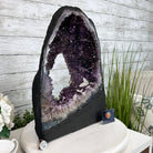Extra Quality Open 2-Sided Brazilian Amethyst Cathedral, 34.8 lbs, 16.5" tall, Model #5605-0140 by Brazil Gems - Brazil GemsBrazil GemsExtra Quality Open 2-Sided Brazilian Amethyst Cathedral, 34.8 lbs, 16.5" tall, Model #5605-0140 by Brazil GemsOpen 2-Sided Cathedrals5605-0140