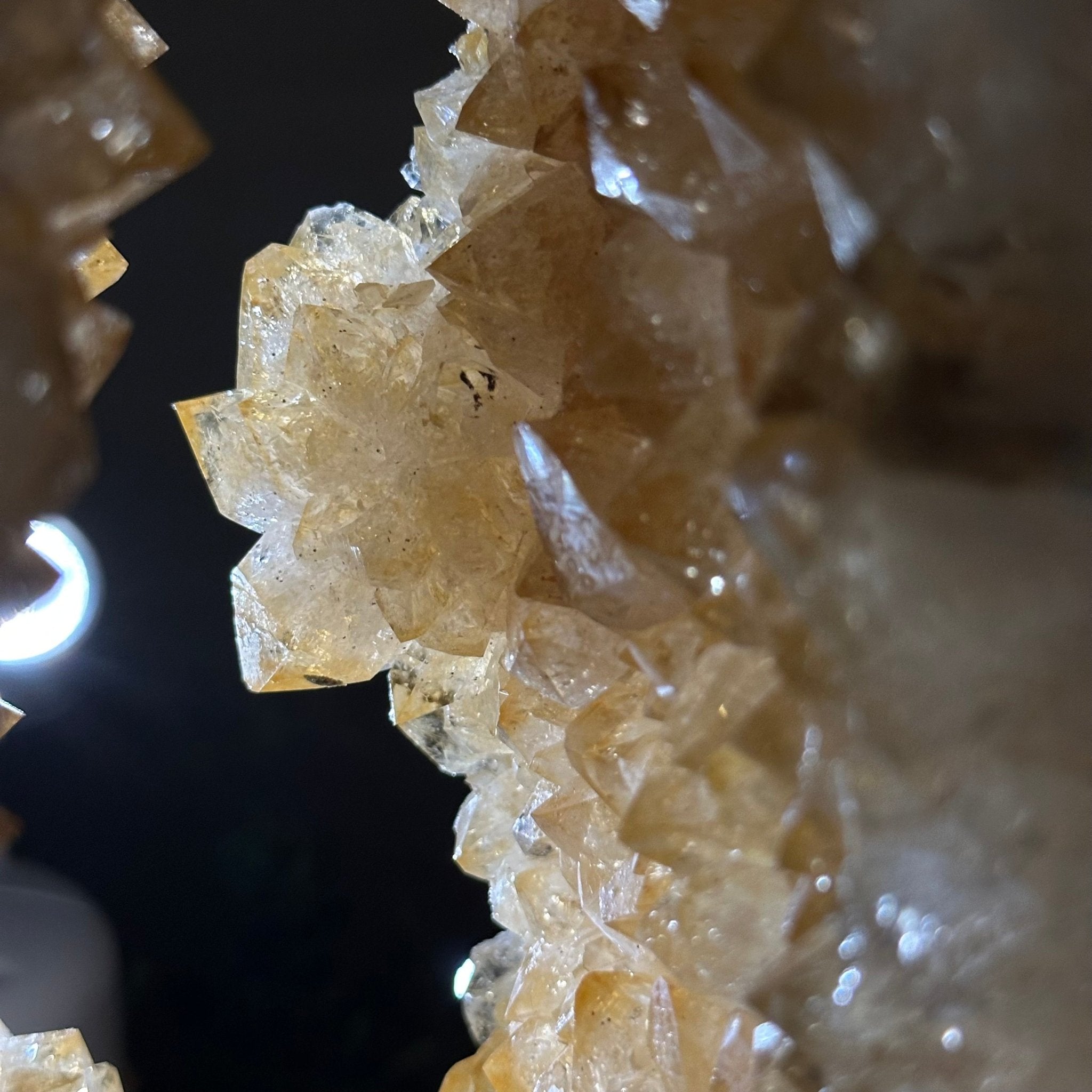 Extra Quality Open 2 - Sided Citrine Cathedral, 15.2 lbs and 13.1" Tall #5608 - 0059 - Brazil GemsBrazil GemsExtra Quality Open 2 - Sided Citrine Cathedral, 15.2 lbs and 13.1" Tall #5608 - 0059Open 2 - Sided Cathedrals5608 - 0059