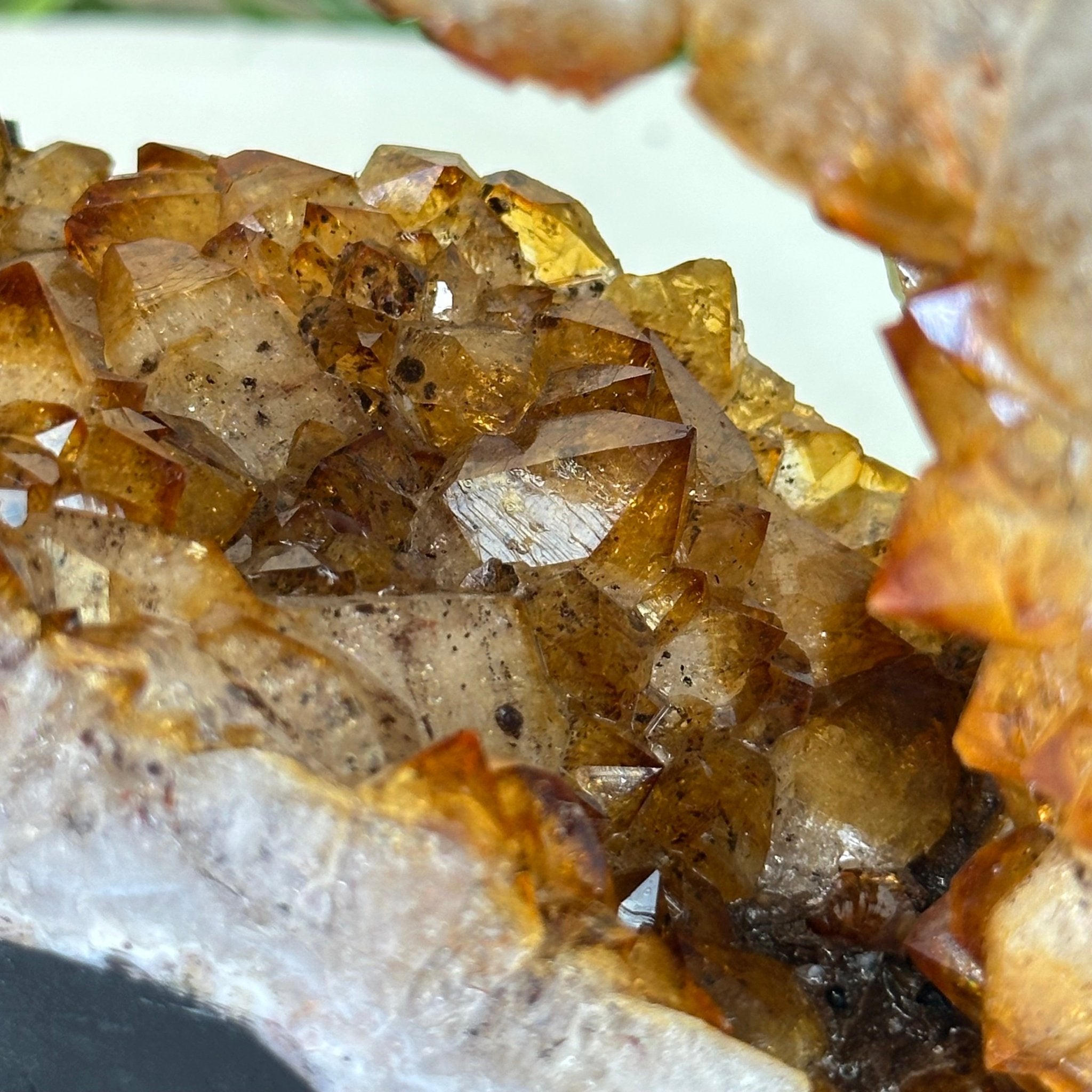 Extra Quality Open 2 - Sided Citrine Cathedral, 6.4 lbs and 5.5" Tall #5608 - 0055 - Brazil GemsBrazil GemsExtra Quality Open 2 - Sided Citrine Cathedral, 6.4 lbs and 5.5" Tall #5608 - 0055Open 2 - Sided Cathedrals5608 - 0055