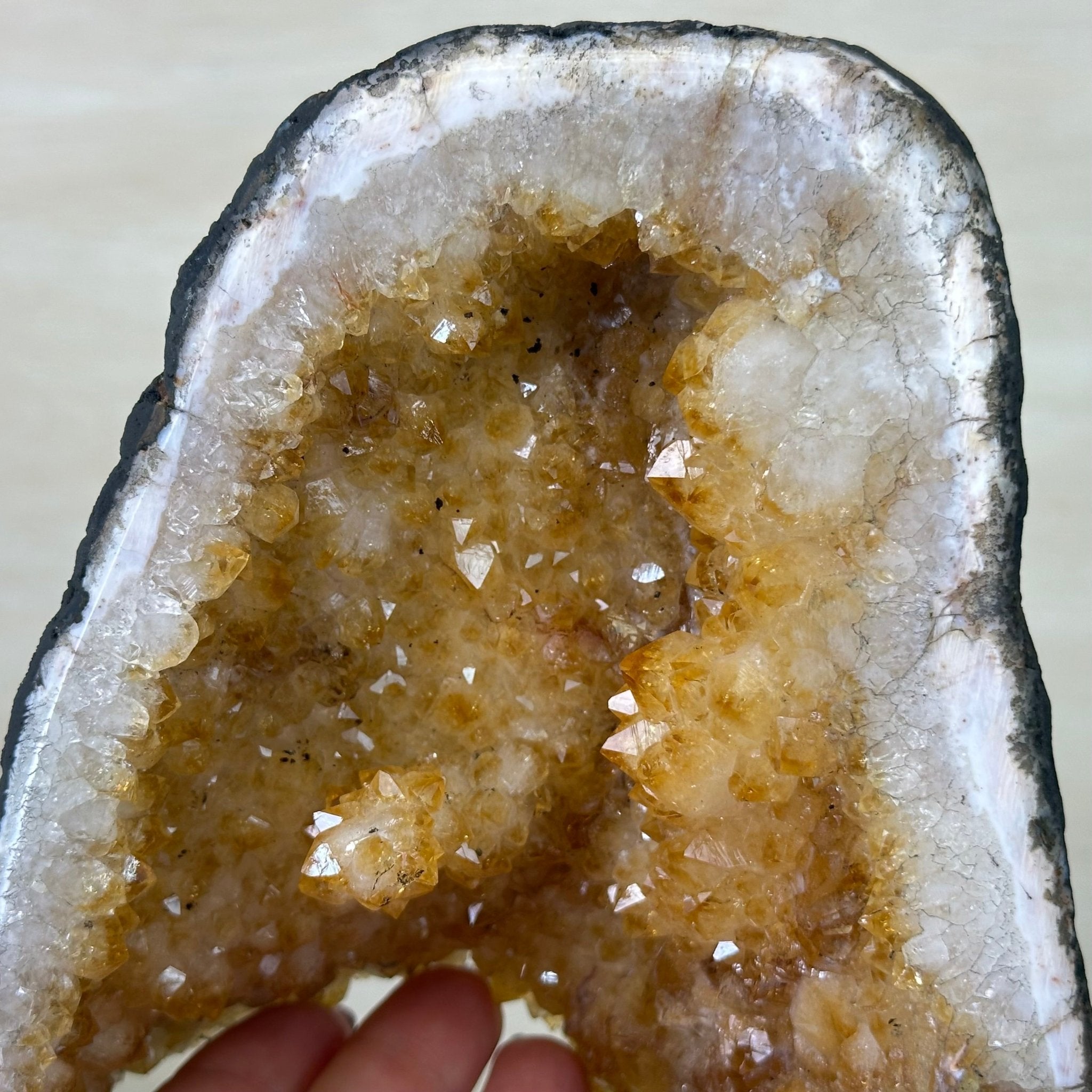 Extra Quality Open 2 - Sided Citrine Cathedral, 8.7 lbs and 10.7" Tall #5608 - 0057 - Brazil GemsBrazil GemsExtra Quality Open 2 - Sided Citrine Cathedral, 8.7 lbs and 10.7" Tall #5608 - 0057Open 2 - Sided Cathedrals5608 - 0057