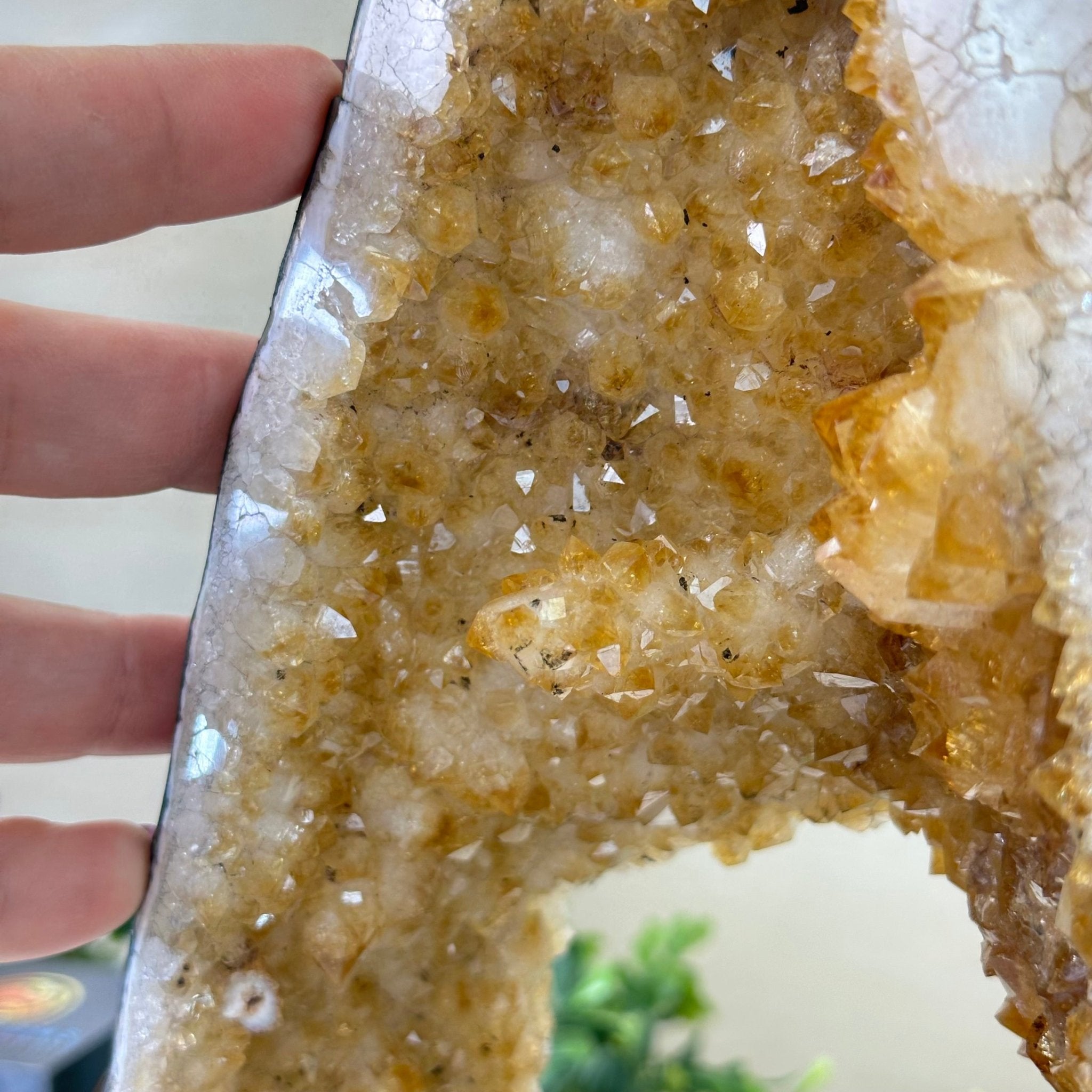 Extra Quality Open 2 - Sided Citrine Cathedral, 8.7 lbs and 10.7" Tall #5608 - 0057 - Brazil GemsBrazil GemsExtra Quality Open 2 - Sided Citrine Cathedral, 8.7 lbs and 10.7" Tall #5608 - 0057Open 2 - Sided Cathedrals5608 - 0057