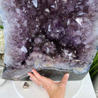Extra Quality Polished Brazilian Amethyst Cathedral, 104.8 lbs & 24.5" tall Model #5602-0165 by Brazil Gems - Brazil GemsBrazil GemsExtra Quality Polished Brazilian Amethyst Cathedral, 104.8 lbs & 24.5" tall Model #5602-0165 by Brazil GemsPolished Cathedrals5602-0165