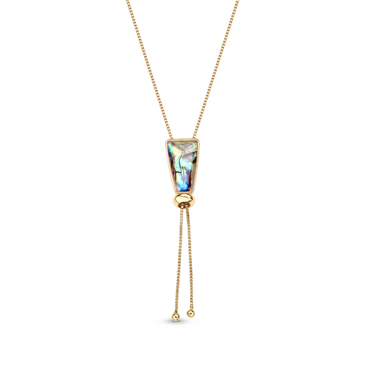 Faceted Gemstone 18K Gold Plated Lariat Necklace - Brazil GemsBrazil GemsFaceted Gemstone 18K Gold Plated Lariat NecklaceNecklace12GP9697 - 100