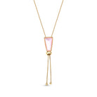 Faceted Gemstone 18K Gold Plated Lariat Necklace - Brazil GemsBrazil GemsFaceted Gemstone 18K Gold Plated Lariat NecklaceNecklace12GP9697 - 118