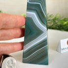 Green Agate 4 - Sided Obelisk Tower, 6.2" Tall #3104GR - 005 - Brazil GemsBrazil GemsGreen Agate 4 - Sided Obelisk Tower, 6.2" Tall #3104GR - 005Obelisks3104GR - 005