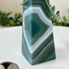 Green Agate 4 - Sided Obelisk Tower, 6.2" Tall #3104GR - 005 - Brazil GemsBrazil GemsGreen Agate 4 - Sided Obelisk Tower, 6.2" Tall #3104GR - 005Obelisks3104GR - 005