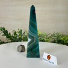 Green Agate 4 - Sided Obelisk Tower, 6.2" Tall #3104GR - 005 - Brazil GemsBrazil GemsGreen Agate 4 - Sided Obelisk Tower, 6.2" Tall #3104GR - 005Obelisks3104GR - 005