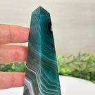 Green Agate 4 - Sided Obelisk Tower, 6.2" Tall #3104GR - 005 - Brazil GemsBrazil GemsGreen Agate 4 - Sided Obelisk Tower, 6.2" Tall #3104GR - 005Obelisks3104GR - 005