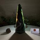 Green Agate 4 - Sided Obelisk Tower, 6.2" Tall #3104GR - 005 - Brazil GemsBrazil GemsGreen Agate 4 - Sided Obelisk Tower, 6.2" Tall #3104GR - 005Obelisks3104GR - 005