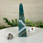 Green Agate 4 - Sided Obelisk Tower, 6.2" Tall #3104GR - 005 - Brazil GemsBrazil GemsGreen Agate 4 - Sided Obelisk Tower, 6.2" Tall #3104GR - 005Obelisks3104GR - 005