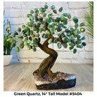 Green Quartz 14" Tall Handmade Gemstone Tree on a Crystal base, 180 Gems #5404GRNQ - Brazil GemsBrazil GemsGreen Quartz 14" Tall Handmade Gemstone Tree on a Crystal base, 180 Gems #5404GRNQGemstone Trees5404GRNQ