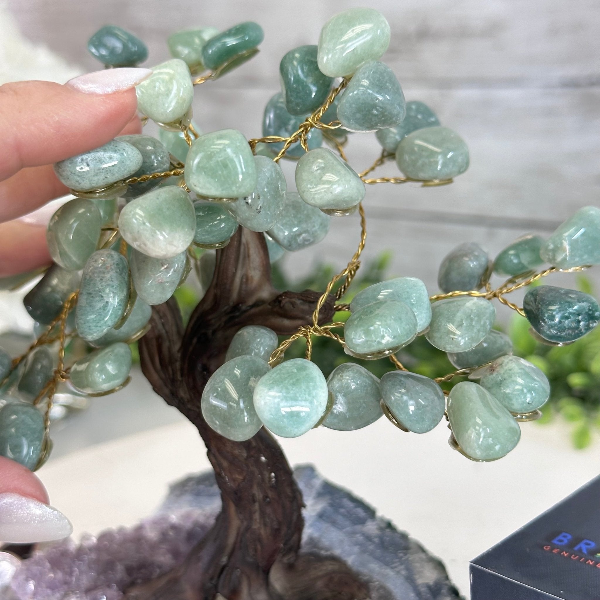 Green Quartz Gemstone Tree 7