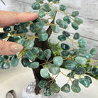 Green Quartz 9" Tall Handmade Gemstone Tree on a Crystal base, 120 Gems #5403GRNQ - Brazil GemsBrazil GemsGreen Quartz 9" Tall Handmade Gemstone Tree on a Crystal base, 120 Gems #5403GRNQGemstone Trees5403GRNQ