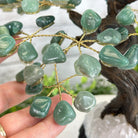 Green Quartz 9" Tall Handmade Gemstone Tree on a Crystal base, 120 Gems #5403GRNQ - Brazil GemsBrazil GemsGreen Quartz 9" Tall Handmade Gemstone Tree on a Crystal base, 120 Gems #5403GRNQGemstone Trees5403GRNQ