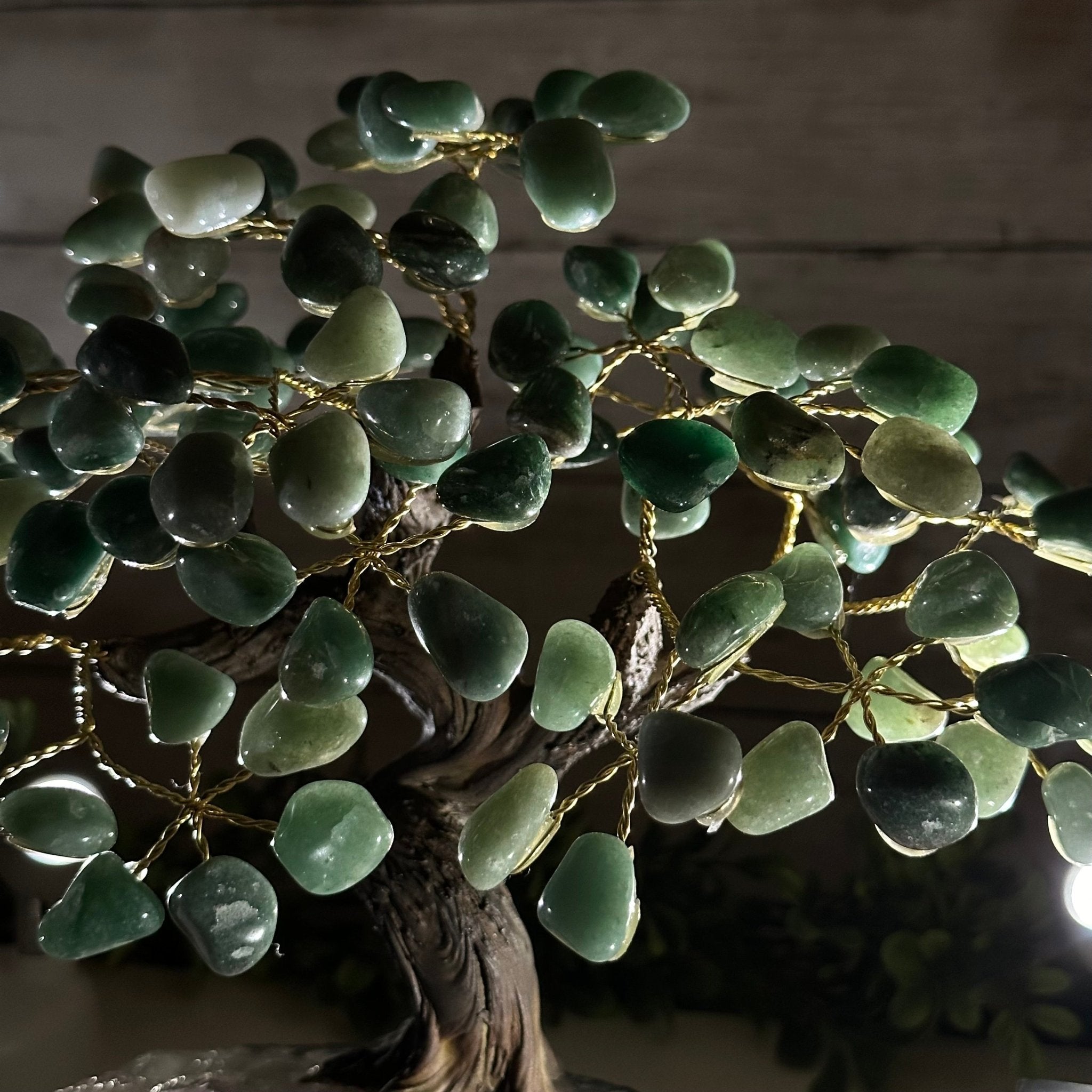 Green Quartz Gemstone Tree 9