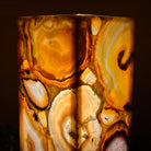 Handmade Natural Agate LED Lamp w/ Wood base, 10.9” Tall #2003NA - 008 - Brazil GemsBrazil GemsHandmade Natural Agate LED Lamp w/ Wood base, 10.9” Tall #2003NA - 008Lamps2003NA - 008