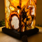 Handmade Natural Agate LED Lamp w/ Wood base, 10.9” Tall #2003NA - 008 - Brazil GemsBrazil GemsHandmade Natural Agate LED Lamp w/ Wood base, 10.9” Tall #2003NA - 008Lamps2003NA - 008