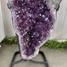 Large Extra Plus Quality Amethyst Clusters on Metal Stand, 37.4" tall #5491 by Brazil Gems - Brazil GemsBrazil GemsLarge Extra Plus Quality Amethyst Clusters on Metal Stand, 37.4" tall #5491 by Brazil GemsClusters on Fixed Bases5491-0036