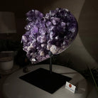 Large Extra Plus Quality Amethyst Heart Geode on stand, 18.1 lbs & 12.2" Tall #5463 - 0360 - Brazil GemsBrazil GemsLarge Extra Plus Quality Amethyst Heart Geode on stand, 18.1 lbs & 12.2" Tall #5463 - 0360Hearts5463 - 0360