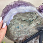 Large Extra Plus Quality Amethyst Heart Geode on stand, 18.1 lbs & 12.2" Tall #5463 - 0360 - Brazil GemsBrazil GemsLarge Extra Plus Quality Amethyst Heart Geode on stand, 18.1 lbs & 12.2" Tall #5463 - 0360Hearts5463 - 0360