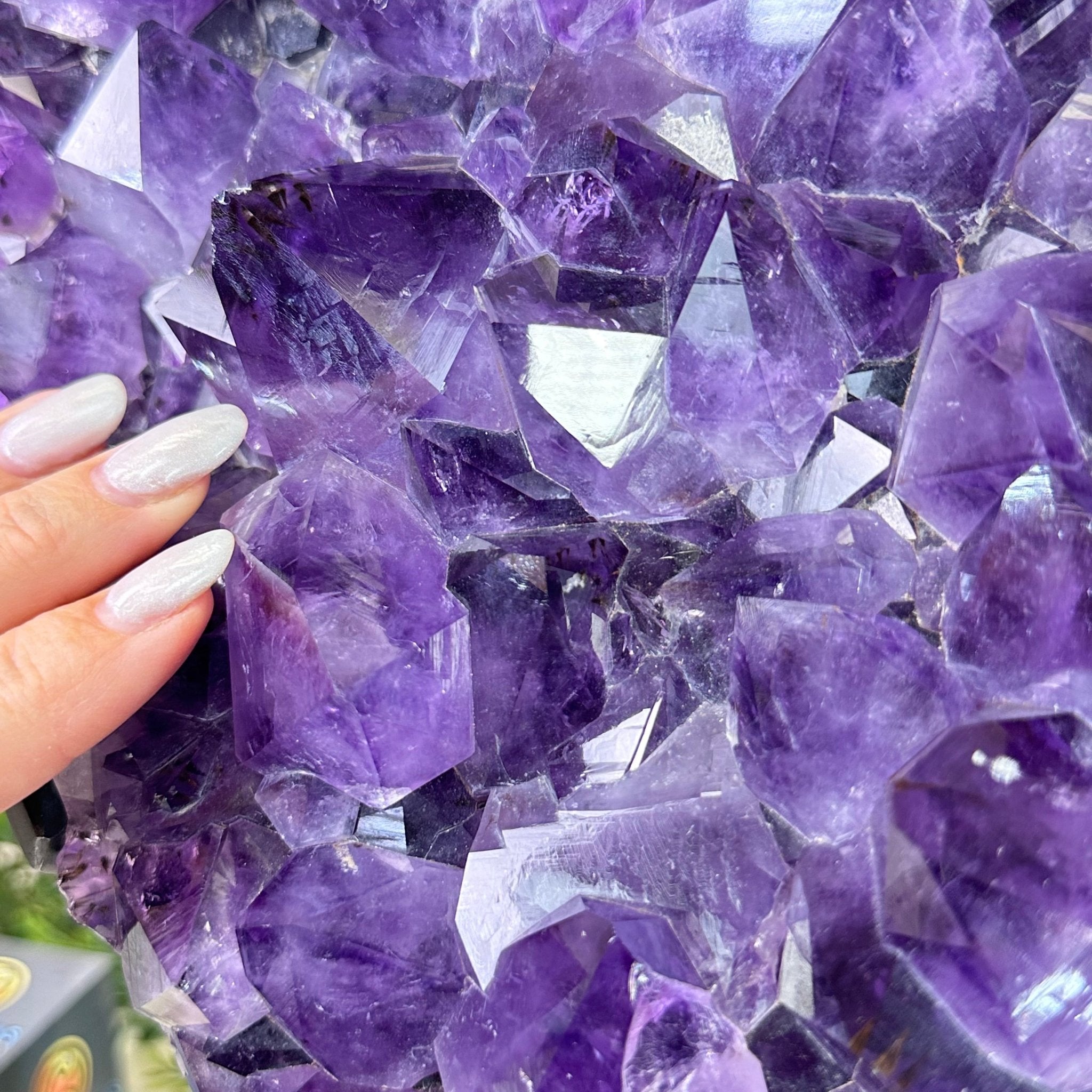 Large Extra Plus Quality Amethyst Heart Geode on stand, 27.3 lbs & 15.4" Tall #5463 - 0364 - Brazil GemsBrazil GemsLarge Extra Plus Quality Amethyst Heart Geode on stand, 27.3 lbs & 15.4" Tall #5463 - 0364Hearts5463 - 0364