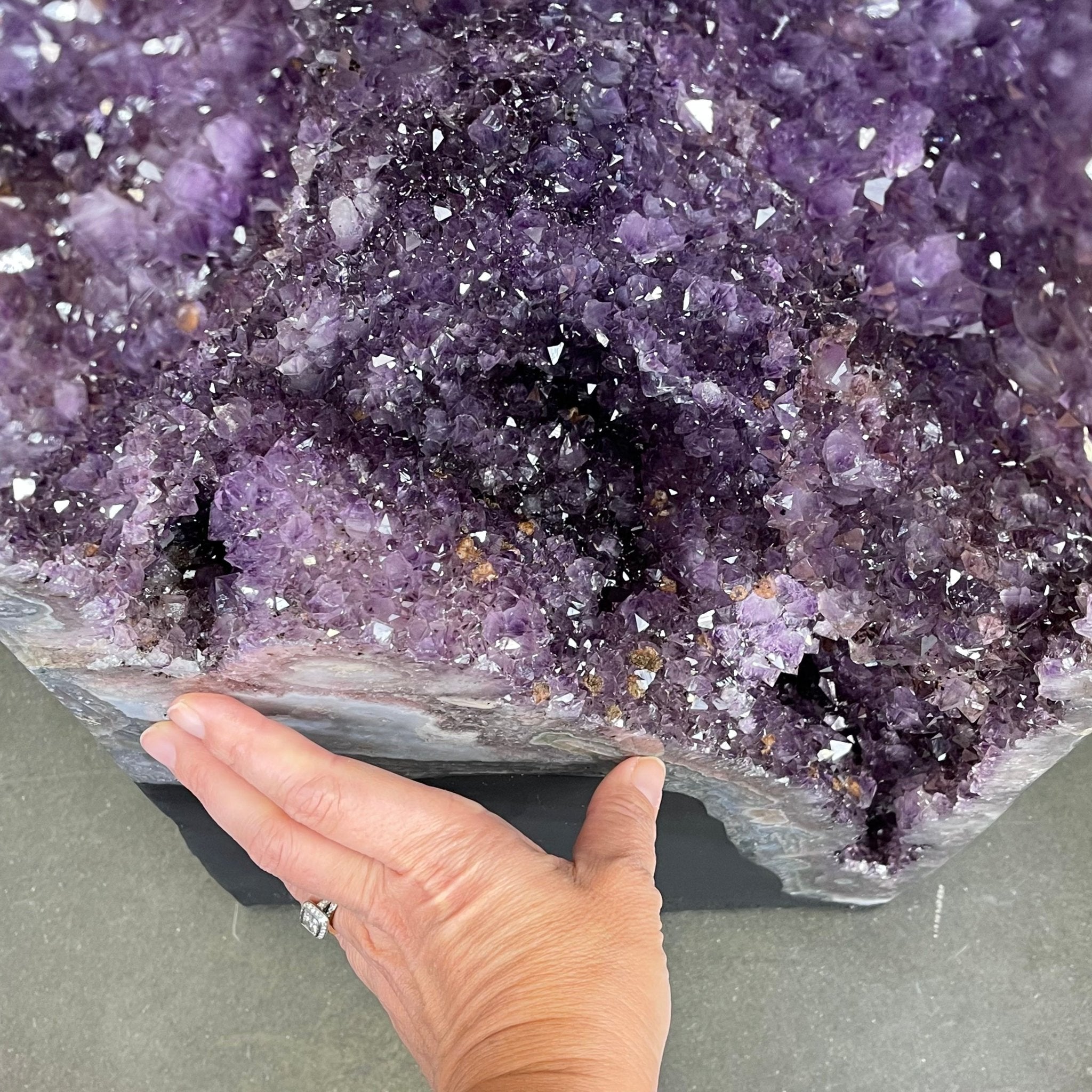 Large Extra Plus Quality Brazilian Amethyst Cathedral, 191.8 lbs & 67.75" Tall #5601-1198 by Brazil Gems - Brazil GemsBrazil GemsLarge Extra Plus Quality Brazilian Amethyst Cathedral, 191.8 lbs & 67.75" Tall #5601-1198 by Brazil GemsCathedrals5601-1198