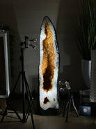 Large Extra Quality Citrine Cathedral, 112.5 lbs & 37.5" Tall #5603 - 0405 - Brazil GemsBrazil GemsLarge Extra Quality Citrine Cathedral, 112.5 lbs & 37.5" Tall #5603 - 0405Cathedrals5603 - 0405