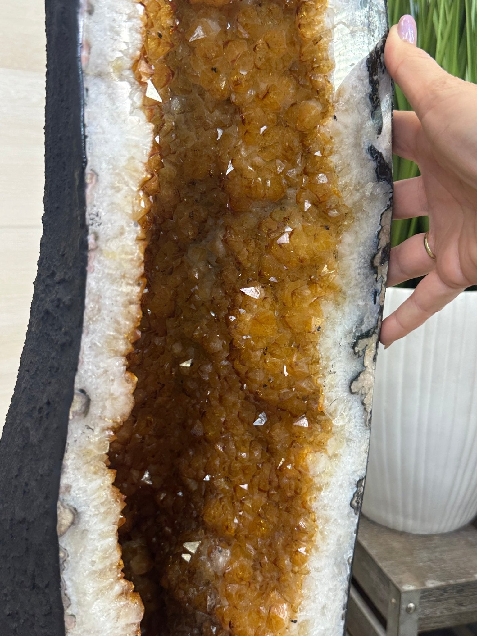Large Extra Quality Citrine Cathedral, 112.5 lbs & 37.5" Tall #5603 - 0405 - Brazil GemsBrazil GemsLarge Extra Quality Citrine Cathedral, 112.5 lbs & 37.5" Tall #5603 - 0405Cathedrals5603 - 0405