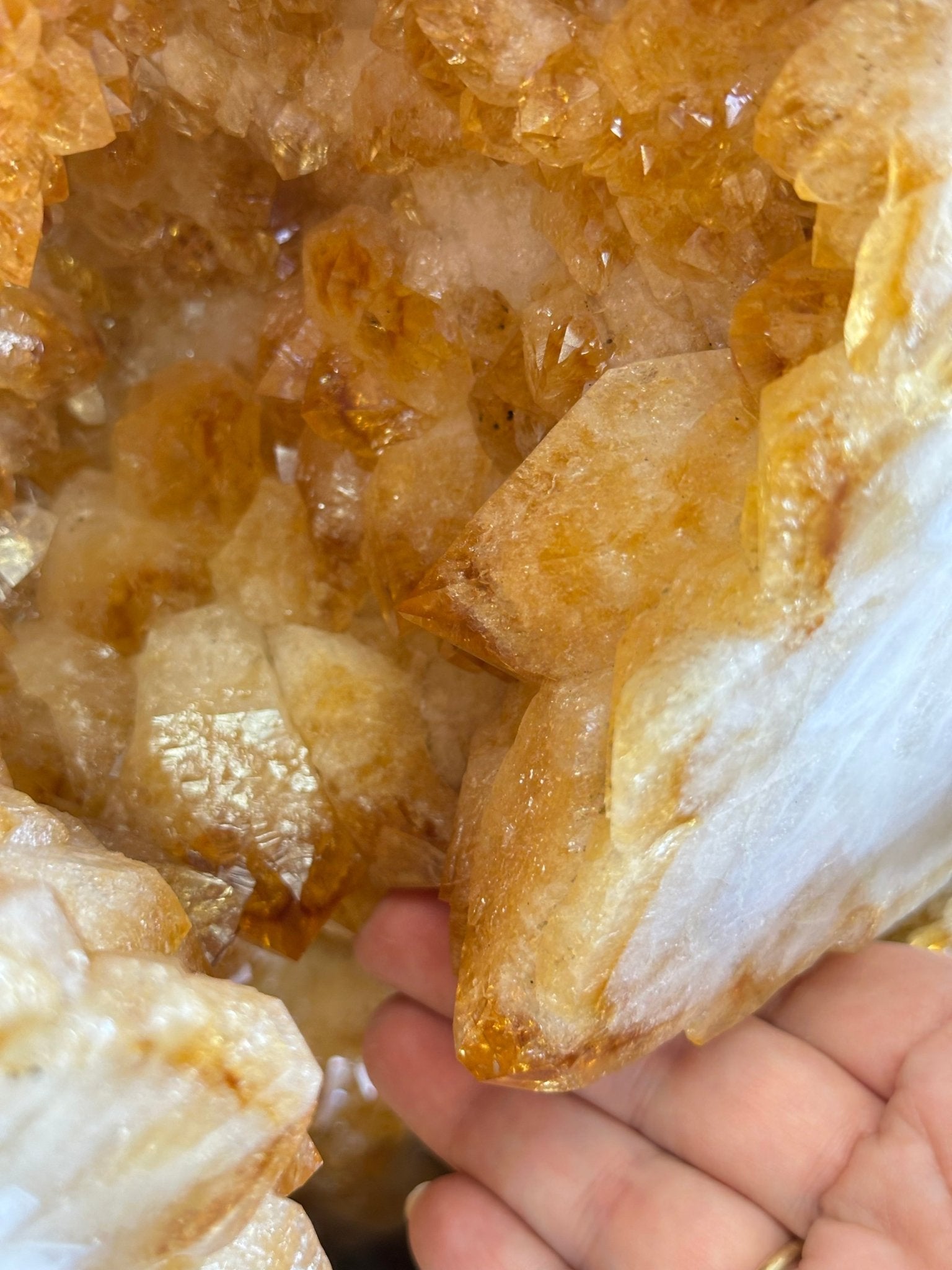 Large Extra Quality Citrine Cathedral, 66.2 lbs & 31.4" Tall #5603 - 0403 - Brazil GemsBrazil GemsLarge Extra Quality Citrine Cathedral, 66.2 lbs & 31.4" Tall #5603 - 0403Cathedrals5603 - 0403