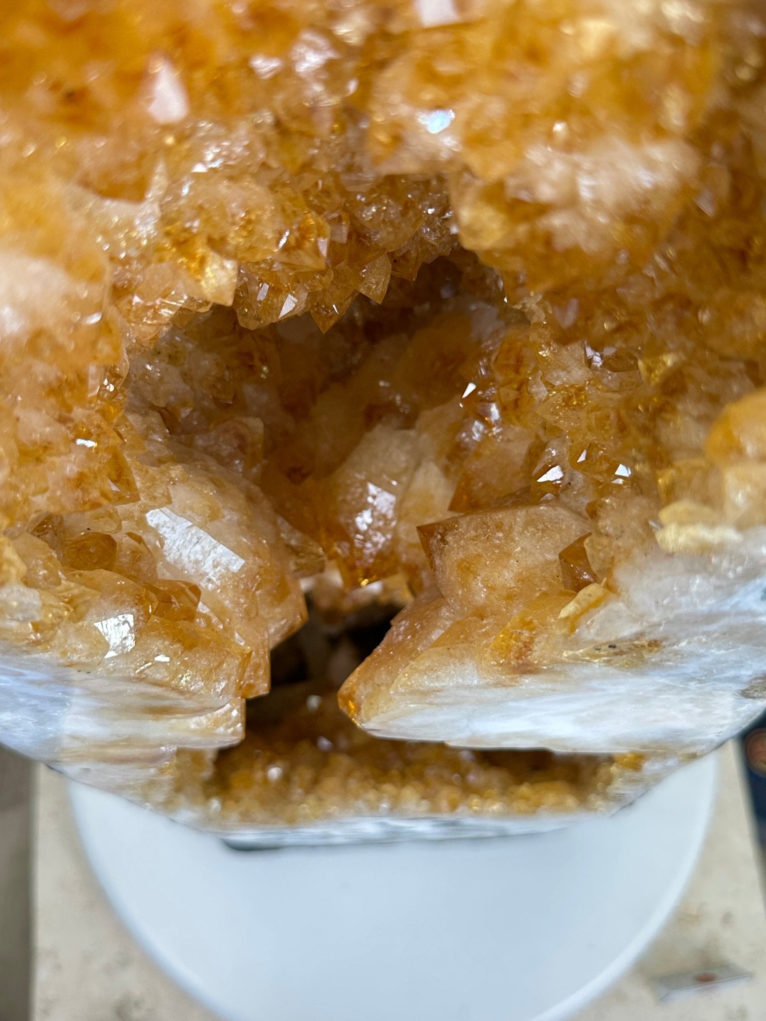 Large Extra Quality Citrine Cathedral, 66.2 lbs & 31.4" Tall #5603 - 0403 - Brazil GemsBrazil GemsLarge Extra Quality Citrine Cathedral, 66.2 lbs & 31.4" Tall #5603 - 0403Cathedrals5603 - 0403