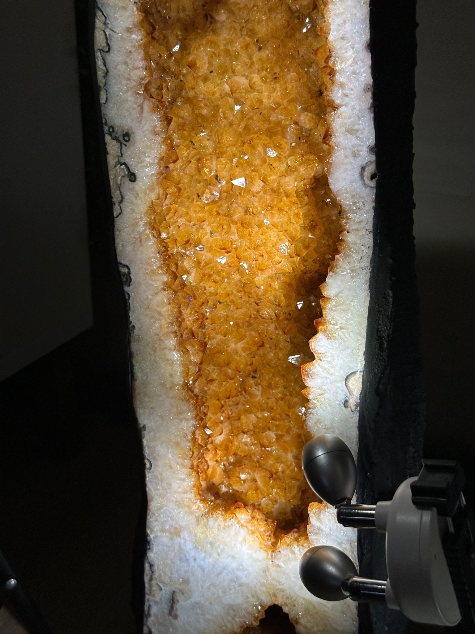 Large Extra Quality Citrine Cathedral, 97 lbs & 37.8" Tall #5603 - 0404 - Brazil GemsBrazil GemsLarge Extra Quality Citrine Cathedral, 97 lbs & 37.8" Tall #5603 - 0404Cathedrals5603 - 0404