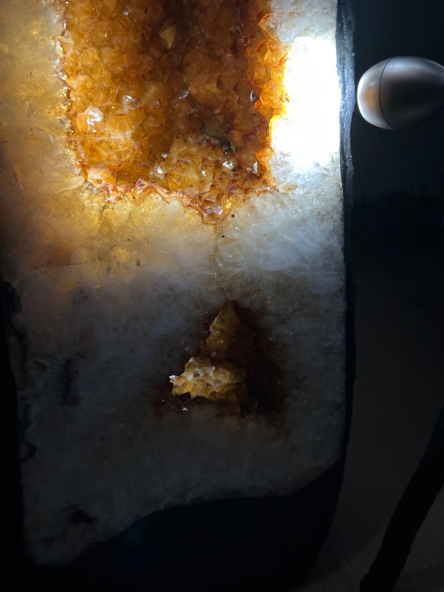 Large Extra Quality Citrine Cathedral, 97 lbs & 37.8" Tall #5603 - 0404 - Brazil GemsBrazil GemsLarge Extra Quality Citrine Cathedral, 97 lbs & 37.8" Tall #5603 - 0404Cathedrals5603 - 0404